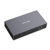 Verbatim USB-C Pro Docking Station, 17-in-1 Hub, Multiport Adapter to HDMI 4K and 8K, USB-A and USB-C, PD 100W, AUX, Card Reader, for Mac/Windows Laptop etc view 3