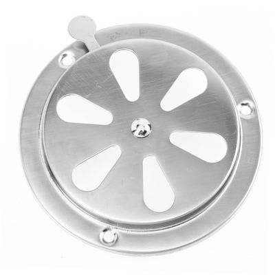 FOYTOKI Stainless Steel Adjustable Air Vent Cover Durable Ventilation Grille for Rv Applications Corrosion-Resistant and Easy to Install