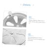 FOYTOKI Stainless Steel Adjustable Air Vent Cover Durable Ventilation Grille for Rv Applications Corrosion-Resistant and Easy to Install view 4