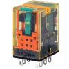 RU2S-D-D24, Relay, E-Mech, DPDT, Cur-Rtg 10A,250AC/30DC, Ctrl-V 24DC, w/Diode, Plug in view 1