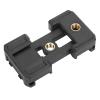 ASHATA Phone Holder with Hot Shoe, Portable Double Hole E Type Clip, Foldable Design, Non Slip Footpad, Extensible with Hot Shoe, for Tripod, Lamp Holder, ASHATAckypiwo0dx view 1