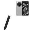 BoxWave Stylus Pouch Compatible with Lava Blaze 2 5G - Stylus PortaPouch, Pen Stylii Holder Carrier Portable Self-Adhesive - Jet Black view 1