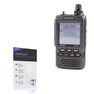 BoxWave Screen Protector Compatible with Yaesu FT2DR - ClearTouch ImpactShield (2-Pack), Impenetrable Screen Protector Flexible Film