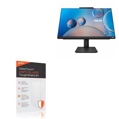 BoxWave Screen Protector Compatible with ASUS A5402WVA All-in-One - ClearTouch Anti-Glare ToughShield 9H (2-Pack), Anti-Glare 9H Tough Flexible Film Screen Protector