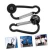 Hemobllo 2pcs Camera Strap Buckle Practical Strap Hook Black Hooks for Outdoor Photography view 3