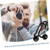 Hemobllo 2pcs Camera Strap Buckle Practical Strap Hook Black Hooks for Outdoor Photography view 4
