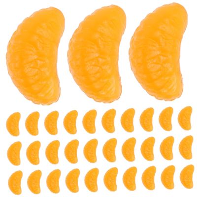 ORFOFE 100pcs Mini Charms for Crafts PVC Fruit Model for Hair Clips Phone Cases and Accessories Realistic Decorative Supplies for Handmade Projects
