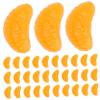 ORFOFE 100pcs Mini Charms for Crafts PVC Fruit Model for Hair Clips Phone Cases and Accessories Realistic Decorative Supplies for Handmade Projects view 1
