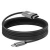 BoxWave Cable Compatible with Blackview BL9000 - SmartDisplay Cable - USB Type-C to HDMI (6 ft), USB C/HDMI Cable - Jet Black view 2