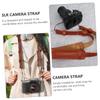OSALADI Adjustable Leather Camera Shoulder Strap Comfortable Digital Camera Belt for Dslr Mirrorless Fit for Photographers view 4