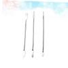 ORFOFE 6pcs Metal Repair Pry Tool Set Durable Opening Stick for Mobile Phones Tablets Laptops Lightweight Easy-grip Design for Comfortable Electronics Repair view 3