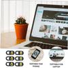 OSALADI 6pcs Cartoon Pattern Webcam Cover Slider Privacy Camera Cover for Computer Laptop Phone Ultra-Slim Easy to Install Adorable Design for Enhanced Data Security view 3
