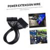 OSALADI Pin Male to Female ATX Power Extension Cable Pure Copper Wire Secure Connection for Motherboard Power Supply for Enthusiasts and Upgrades view 3