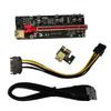 OSALADI 1 Set Adapter Cable Pci Express Riser Pci Express Extender Pcie Riser Pci-e Card Adapter Computer Adapter Pci Express Extension Adapter Graphics Card 16x Gpu Red view 1