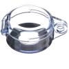 HW9Z-KL1, Padlock Cover, 133mm Dia, 22mm Mt Hole, Plastic view 1