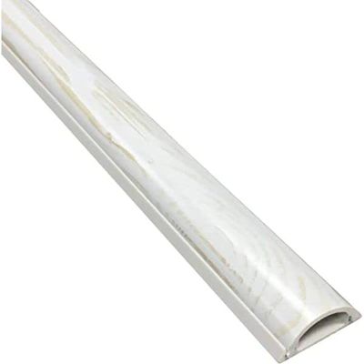 212 Main 31 Inch Cable Shield Cord Cover White Wood