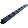 212 Main 24 in. 6 TR Outlets Hardwired Power Strip with USB, Black view 1