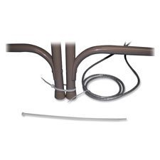 212 Main Cable Ties - Nylon - 50 Lb. - 11 Inch x .19 Inch - 500 - Pack - Natural