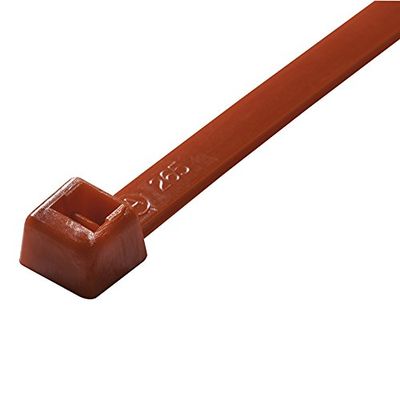 212 Main 7 Inch 50 lbs Cable Tie Red - 100 per Bag