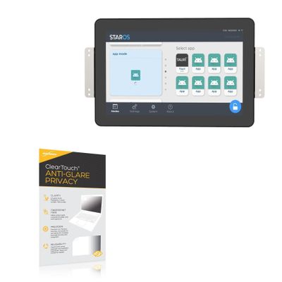 BoxWave Screen Protector Compatible with Glory Star Magnetar MAG156 (15.6 in) - ClearTouch Anti-Glare Privacy (2-Pack), Privacy Screen Protector Flexible Film Anti-Glare