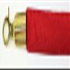 212 Main 96 in. Velour Rope with Gold Closable Hook - Burgundy view 1