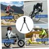 Anneome Mountain Bike Rack Two Leg Kick Stand Bike Kickstand Parking Rack Easy to Use view 3
