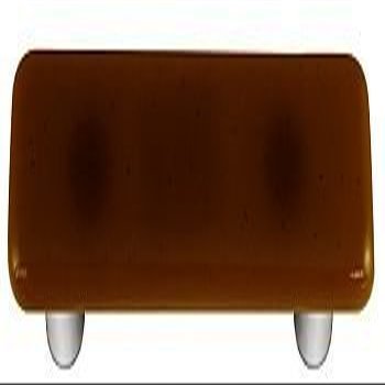 212 Main Glass Cabinet Pull - Tan - 3 in.