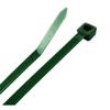 8 in. Cable Tie Green - Pack of 100 view 1