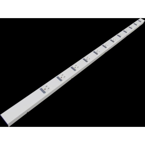 212 Main 48 in. 12-Outlet Hardwired Power Strip