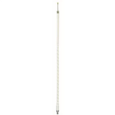 212 Main 1-000W 2 Foot Heavy Duty 0.38 Foot x 24 inches Tune-Able Tip CB Antenna - White