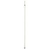 212 Main 1-000W 2 Foot Heavy Duty 0.38 Foot x 24 inches Tune-Able Tip CB Antenna - White view 1