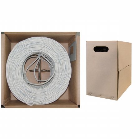 212 Main CAT-6 White Ethernet Cable Bulk - 1000 Foot