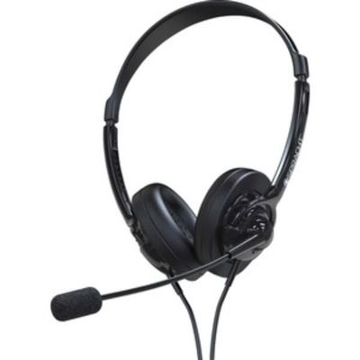 212 Main Zum Stereo Wired Binaural Universal Headset - Black