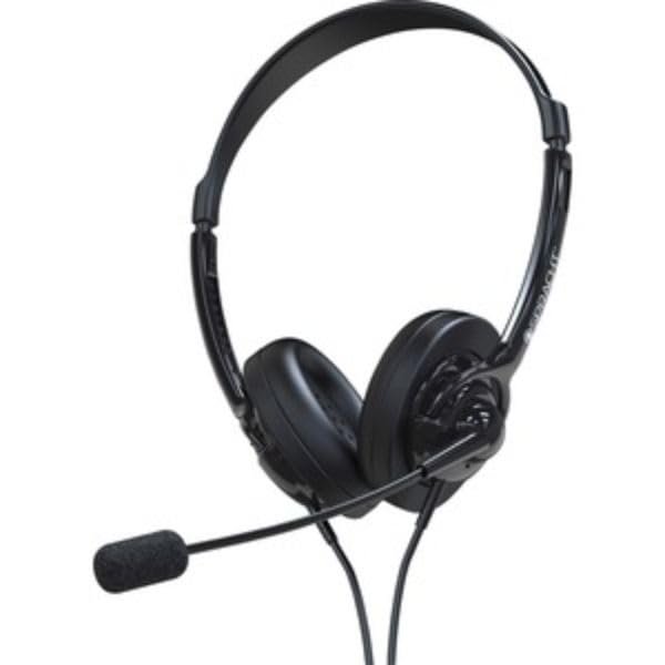212 Main Zum Stereo Wired Binaural Universal Headset - Black