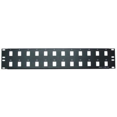 212 Main Keystone Patch Panel - Black