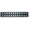 212 Main Keystone Patch Panel - Black view 1
