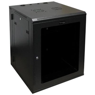 212 Main 24 in. 15U Server Wall Mount Cabinet Black