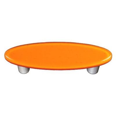 212 Main Glass Cabinet Pull - Pumpkin Orange