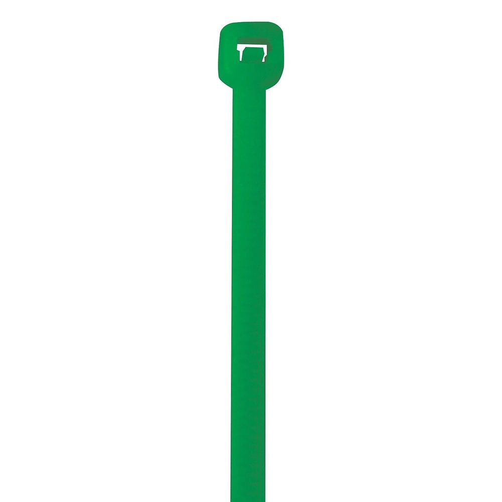 18 in. No.of 50 Green Cable Ties