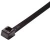 6 in. 18 lbs Cable Tie UV Black - 100 per Bag view 1