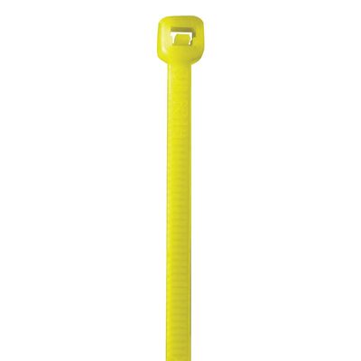 18 in. No.of 50 Fluorescent Yellow Cable Ties