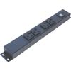 212 Main 12 in. 20A 4 Outlets Hardwired Power Strip with USB view 1