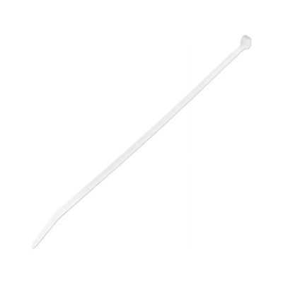 10 CB Nylon Plastic Zip Tie White - Extra Large - Pack of 100