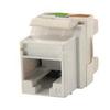 212 Main LC Duplex Standard Keystone Adapter Zirconia Ceramic White view 1