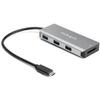 3 -Port USB-C Hub 10 Gbps with SD Card Reader & 9.8 in. Attached Host Cable view 1