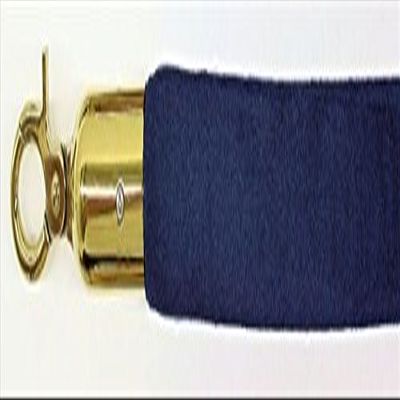212 Main 96 in. Velour Rope with Gold Closable Hook - Blue