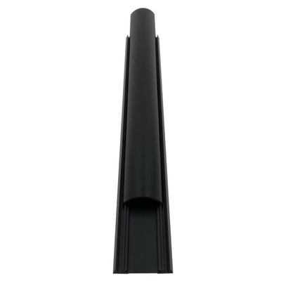212 Main 60 in. Premium Cable Shield Floor Cord Cover Black