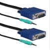 100 ft. Premium Tri-Shield VGA HD15 & 3.5mm Stereo Male to Male Combo Cable view 1