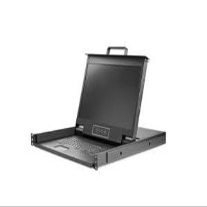 212 Main 17 in. Dual Rail HD Rackmount KVM Console - 1 Port