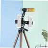 OSALADI 1pc Live Mobile Phone Support Stand Angle Multi-Functional Four Camera Desktop Holder for Smartphones and Tablets view 3